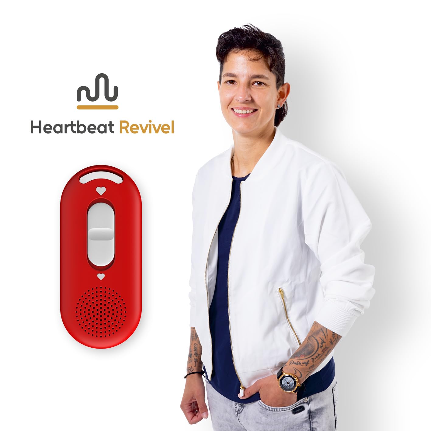 Audio-Reanimations-Anleitung 4er Set | Klare Schritt-für-Schritt Sprachanweisungen im Notfall, sofort startklar | Ohne App, ohne Handy, ohne Internet