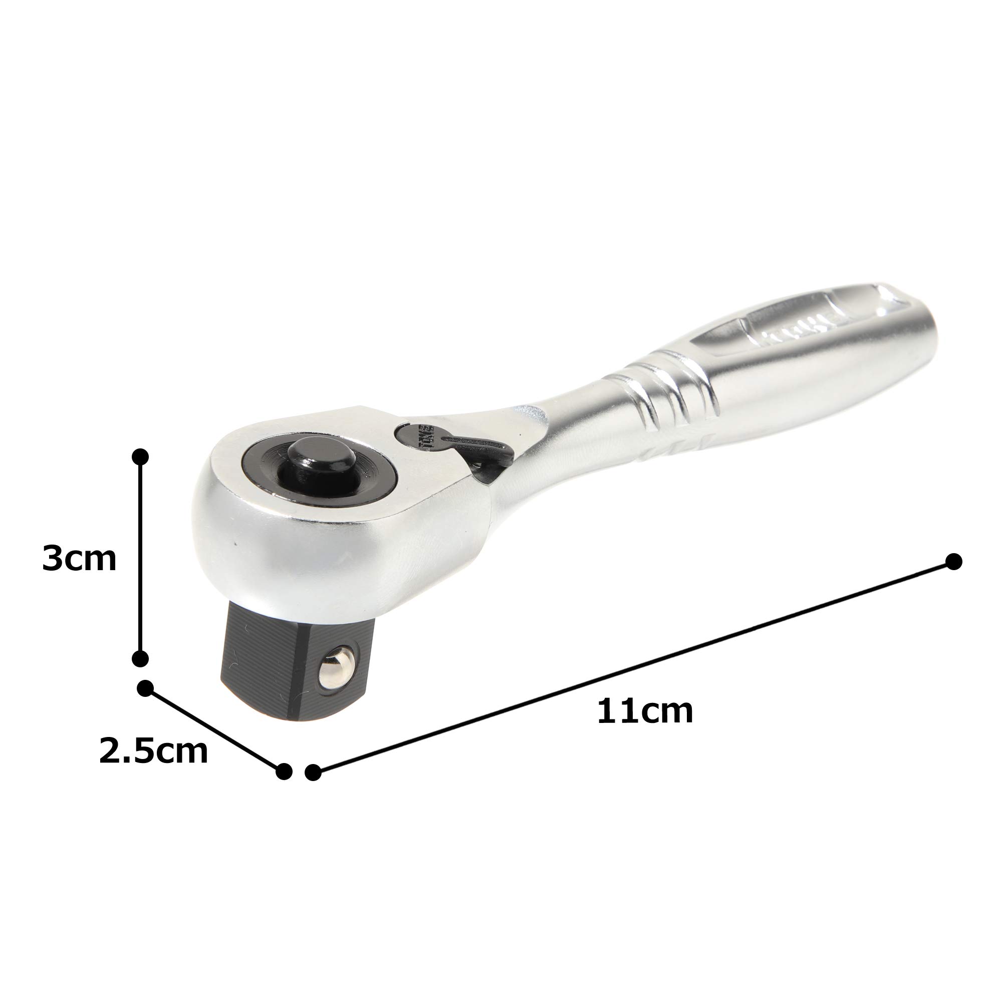 RH4CHS TONE 1/2" Drive Short Ratchet