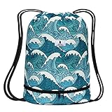 Dry Wet Drawstring Bag Waterproof String Backpack Swim Pool Beach Travel Gym Bag