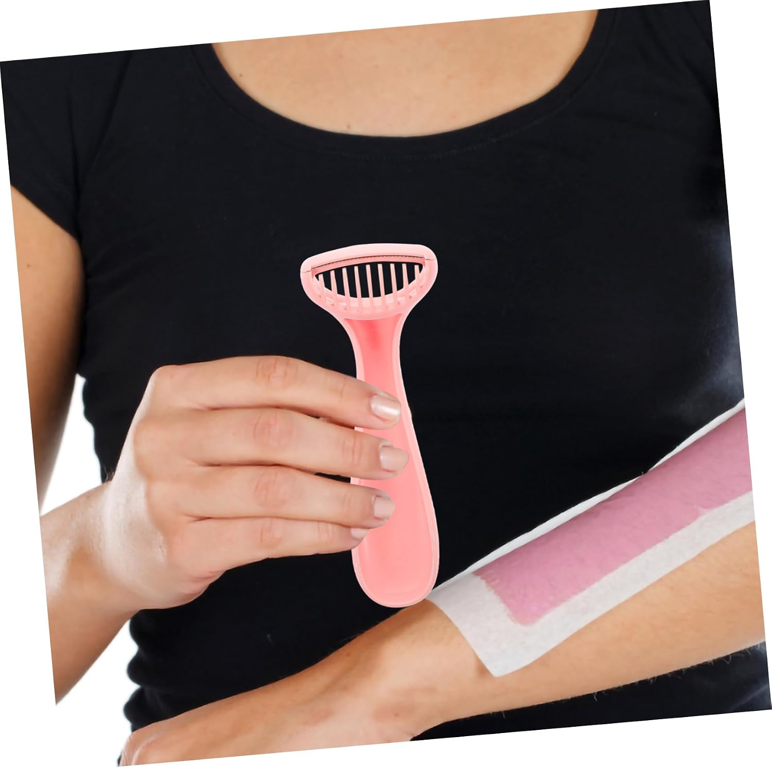 MERRYHAPY Portable Hair Removal Tool for Women Compact Manual Shaver for Face Legs and Underarms Efficient Painless Hair Remover for Travel and Grooming Needs