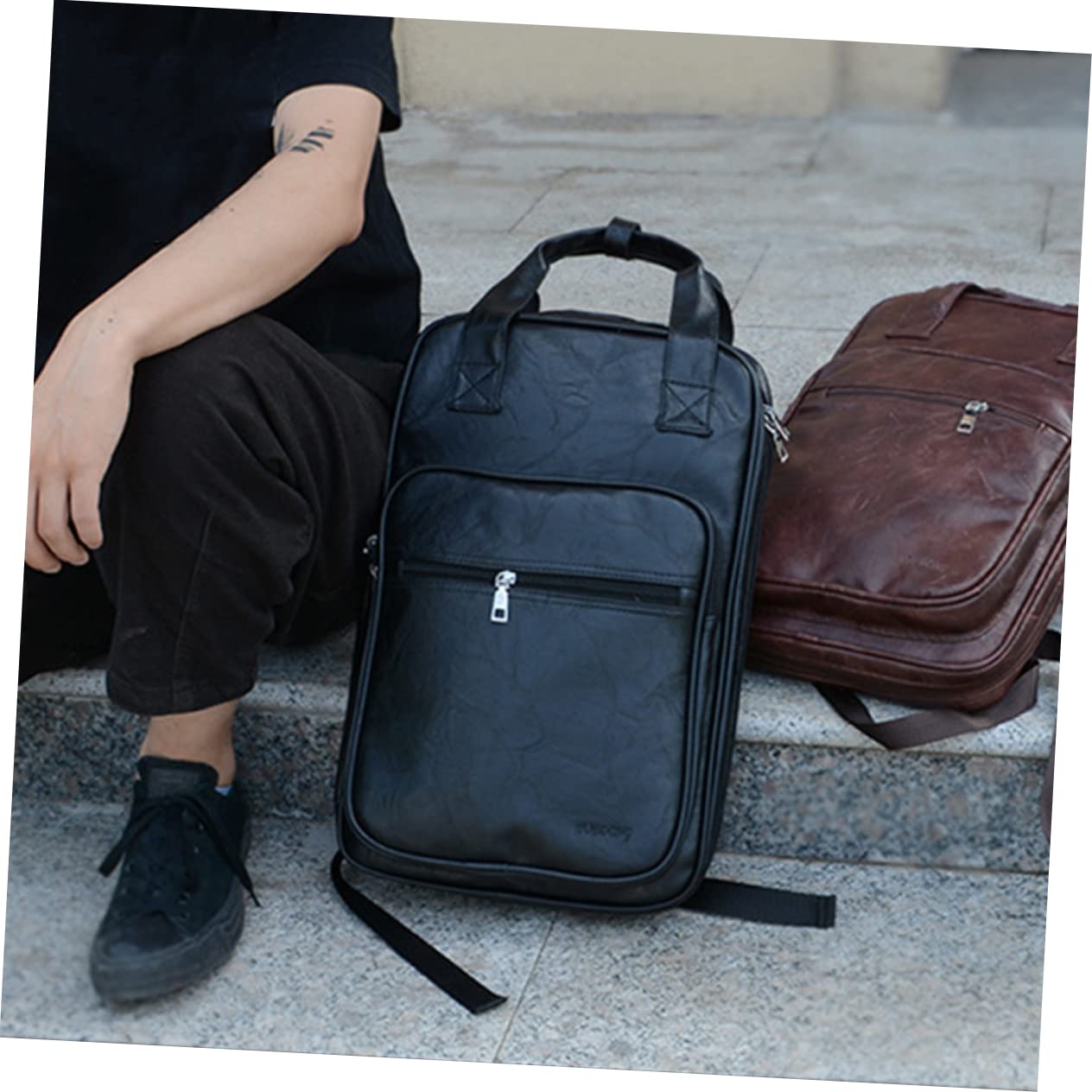 LIFKOME Borsa per Bacchette Spesse Resistente, Contenitore per Spartiti e Libri per Studenti e Insegnanti