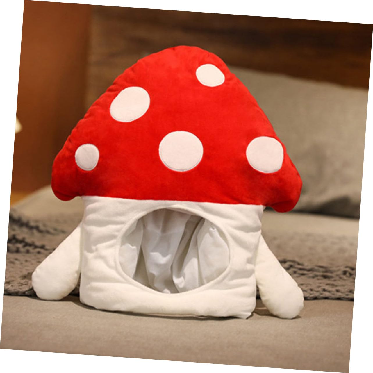 Amazon.co.jp: Vaguelly キノコのかぶりもの ぬいぐるみキノコ