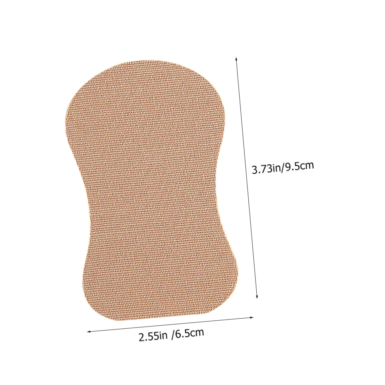 Baluue 20pcs Men's Underarm Pads for Sweating Armpit Sweat Absorbent Stickers