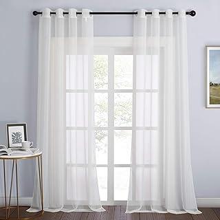 NICETOWN Voile Sheer Patio Curtains 108