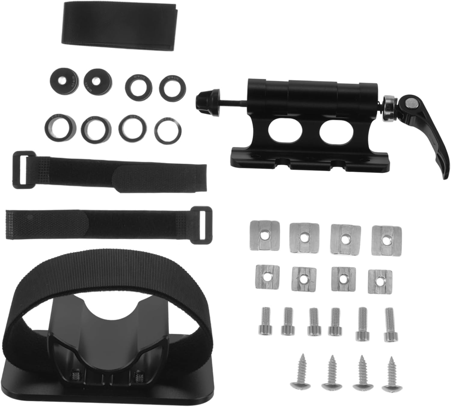 1set Front Fork Quick Release Mount Aluminum Alloy Fork Bracket for Car and SUV Lightweight Bike Carrier for Mountain and Road Easy Installation