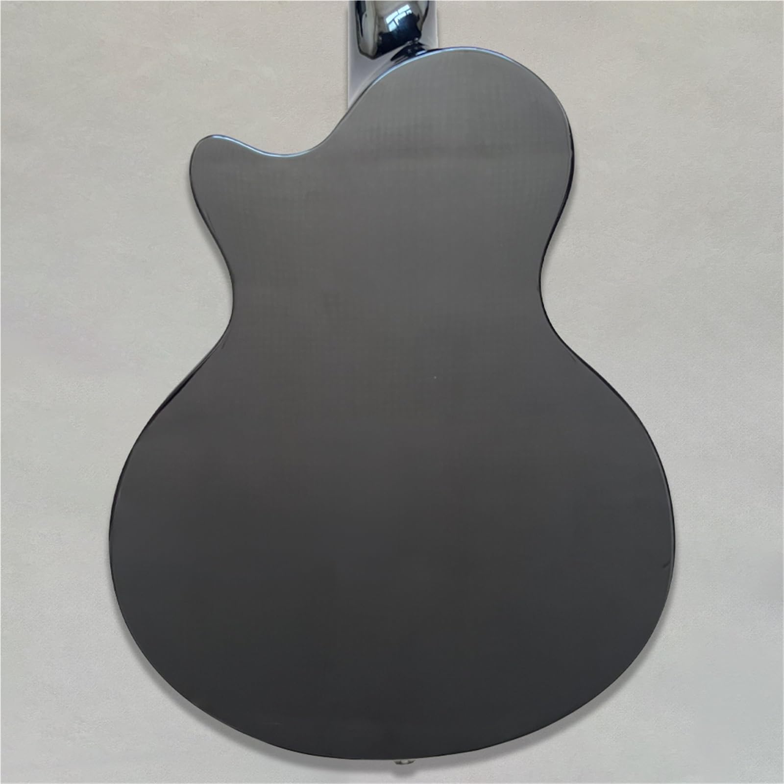 Chitarra Elettrica A 12 Corde Con Foro A F Nero Corpo In Mogano Pickup Humoke Chitarre Elettriche Principianti