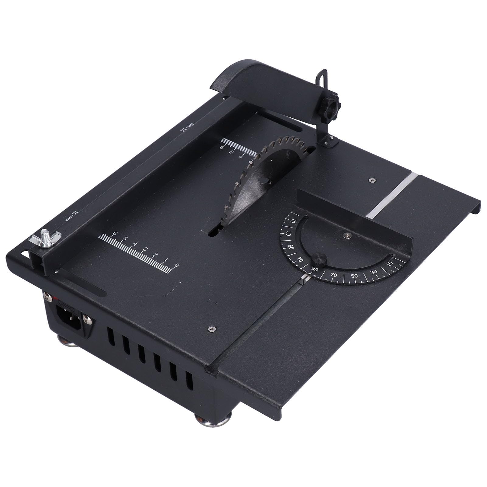 Piła stołowa Mini Piła stołowa Wielofunkcyjna Mini Piła stołowa Do Obróbki Drewna Mini Piła stołowa 1200 W Konstrukcja przesuwna Przesuwne Piły (wtyczka UE