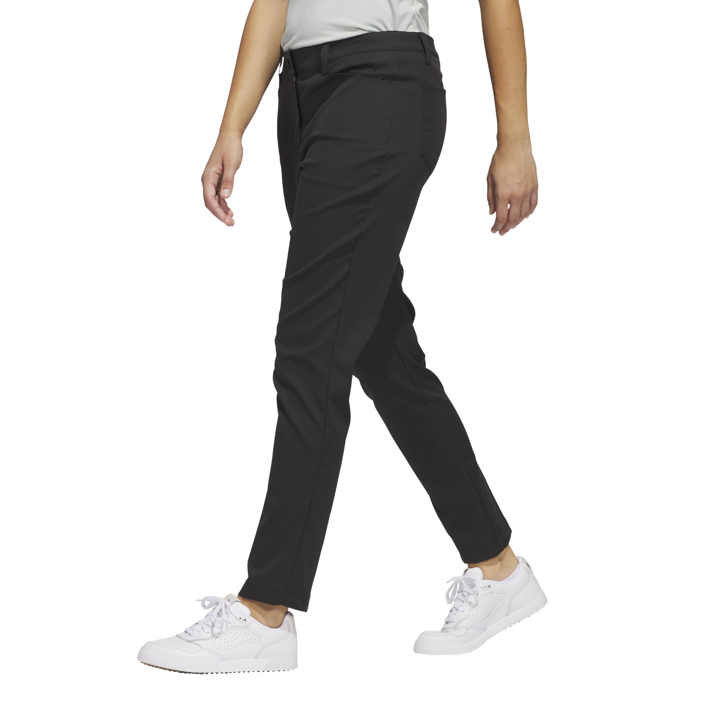 adidas Women's Ultimate365 Twistweave 5-Pocket Pant Golf, Black, 10