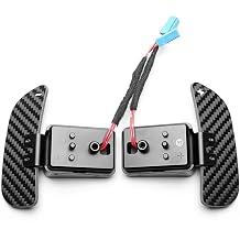 TDD Steering Wheel Magnetic Paddles Shifter Compatible with BMW 1 2 3 4 5 7 Series F80 F20 F22 F23 F45 F46 F30 G30 G38 G80 F80 F82 F83 F87 F90, Compatible with Mini F55/F56/F57/F60 and Supra A90 MK5