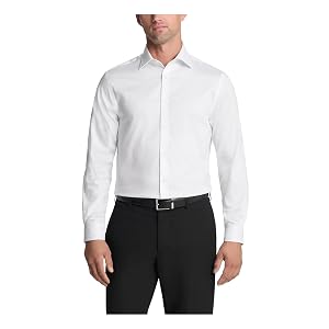 Michael Kors Mens Dress Shirt Comfort Stretch Regular Fit