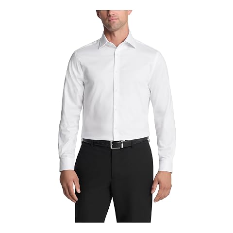 Michael Kors Mens Dress Shirt Comfort Stretch Regular Fit