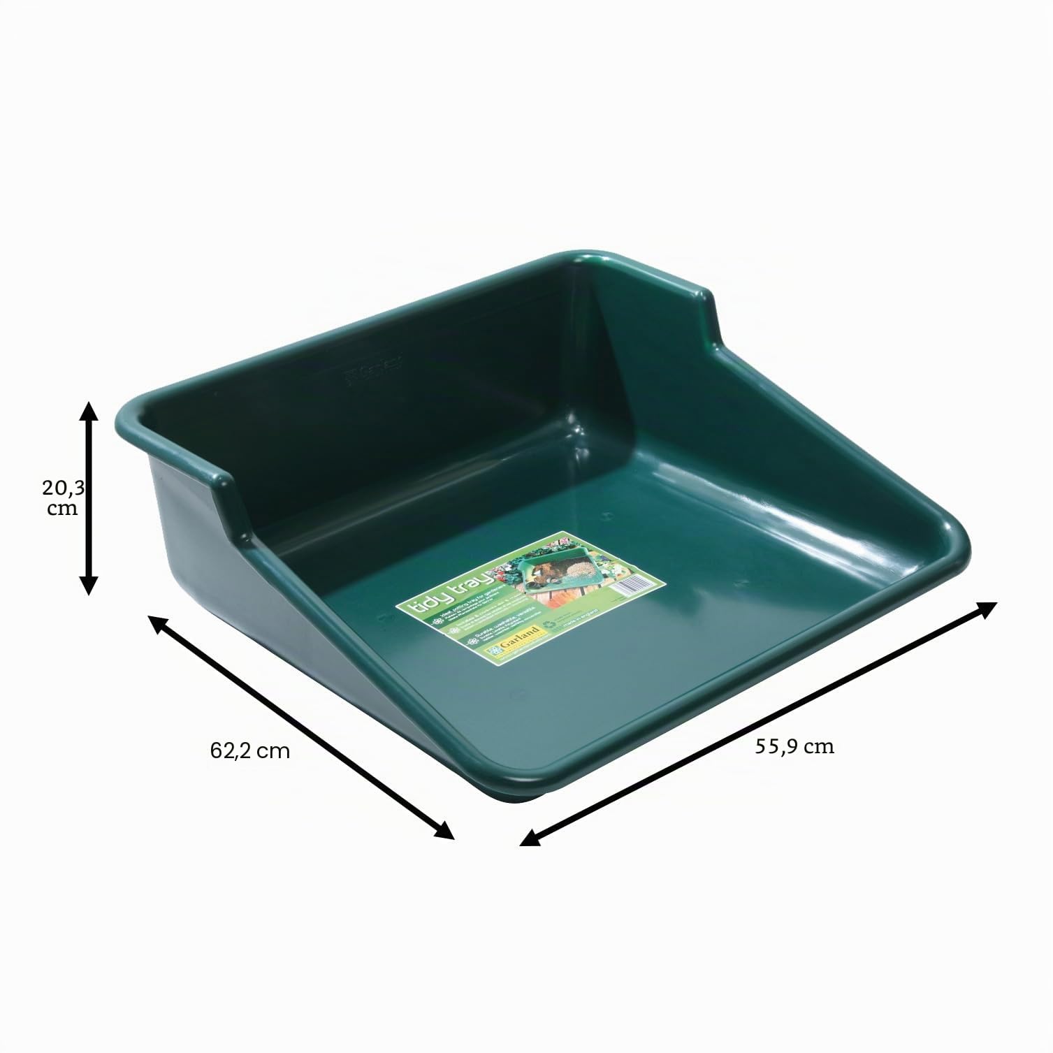 Tierra Garden Plateau de rempotage 61 x 55 x 20cm Green