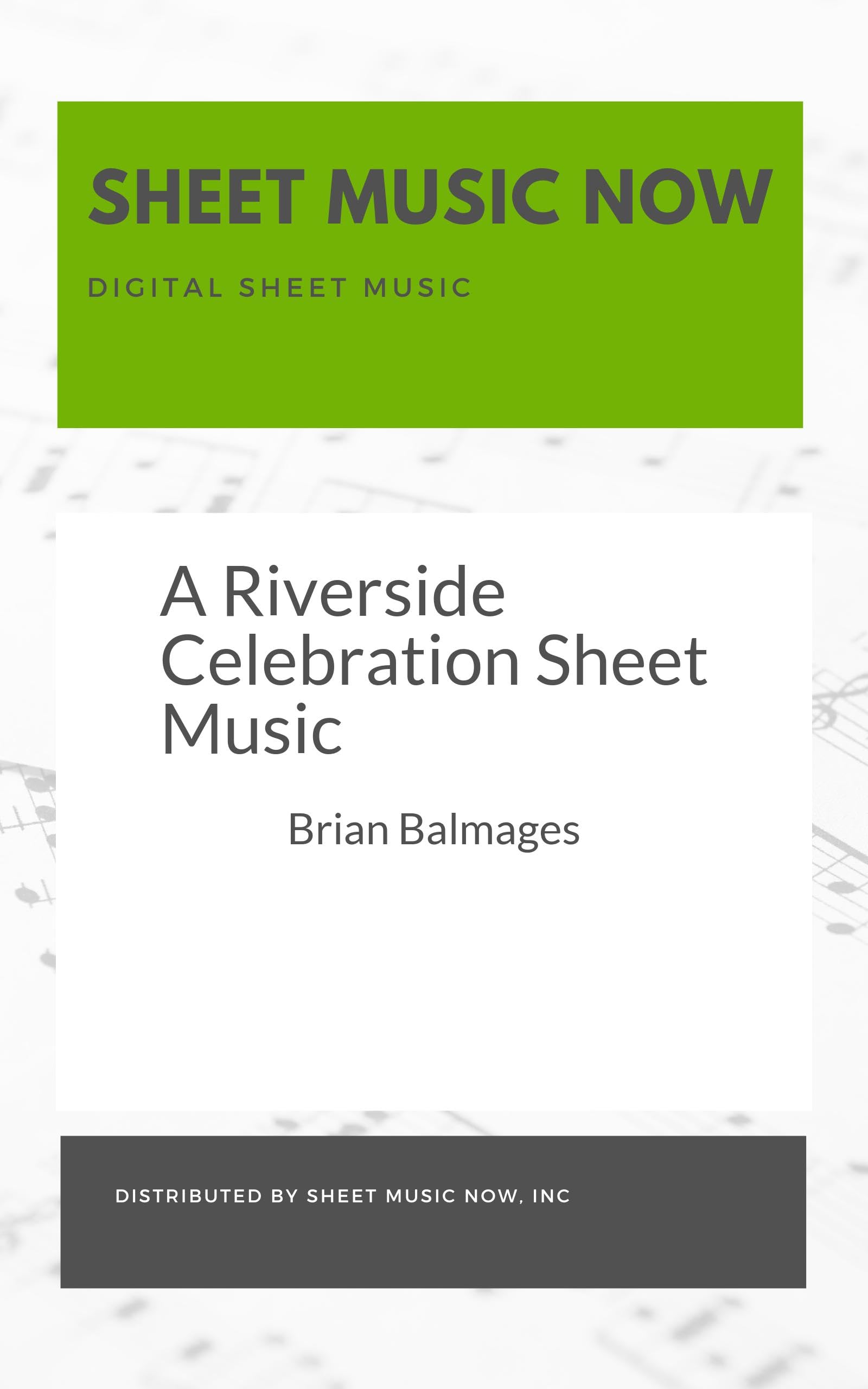 A Riverside Celebration Sheet Music (English Edition)
