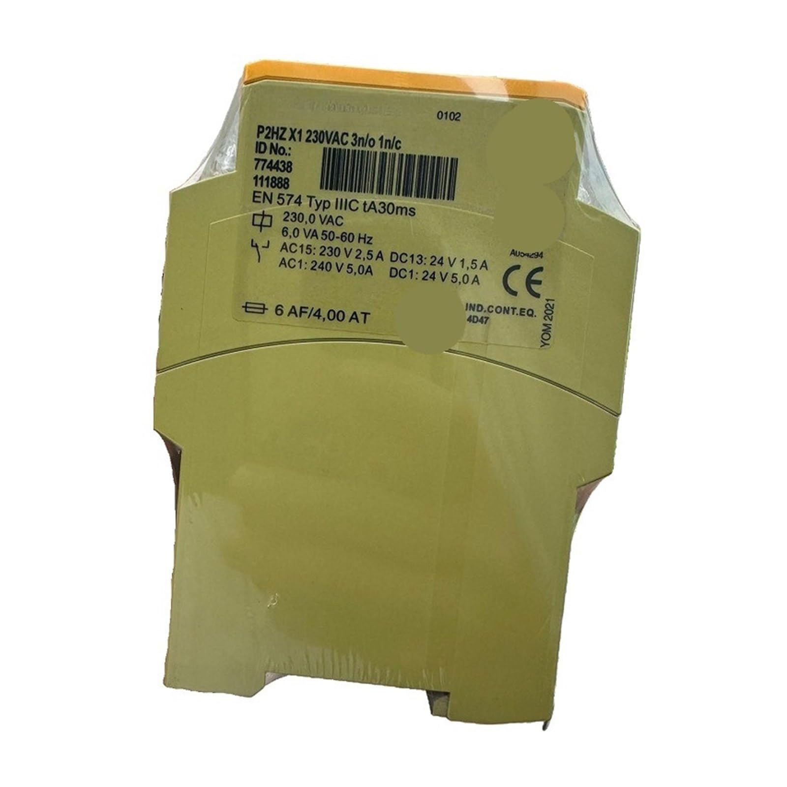 NACODLUL P2HZ X1 230VAC 3n/o 1n/c 774438 Relay Module