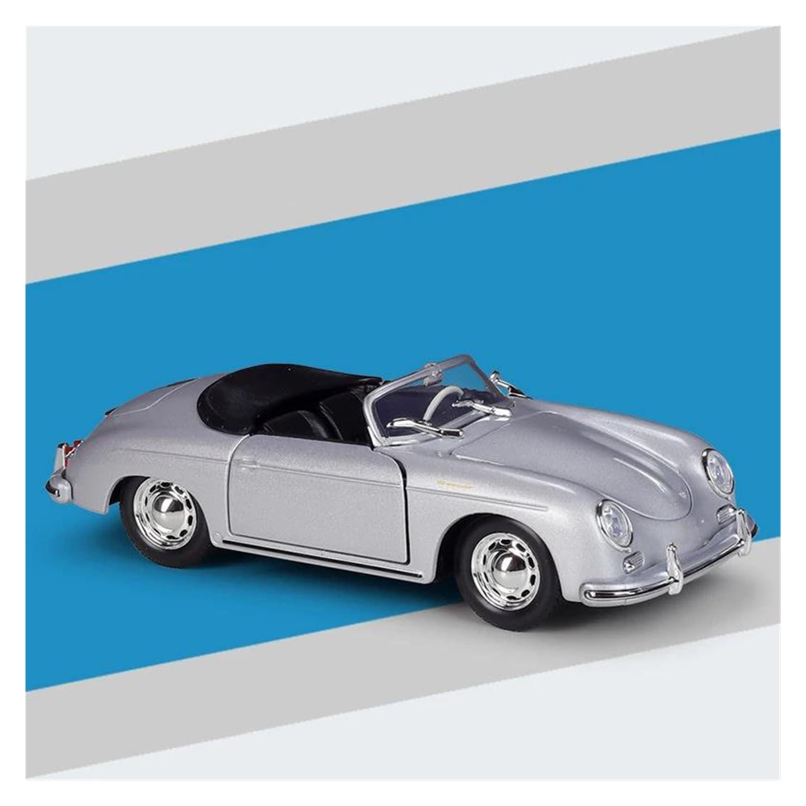 UIFCOG Die Cast Collectible Car Model For Porsche 356A For Speedster Diecast Model Car