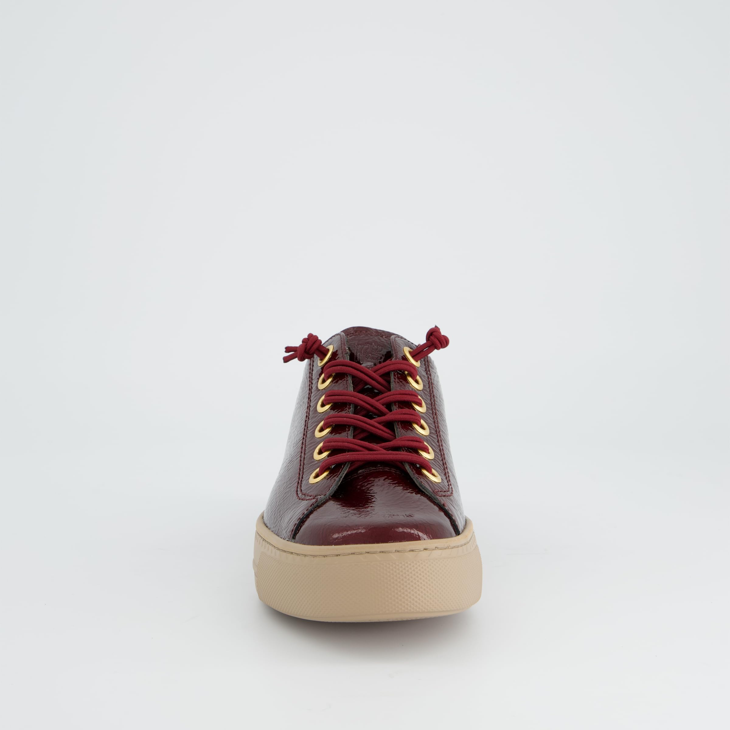 Paul Green Zapatillas 4081-588 Barniz Brush Rojo Mujer