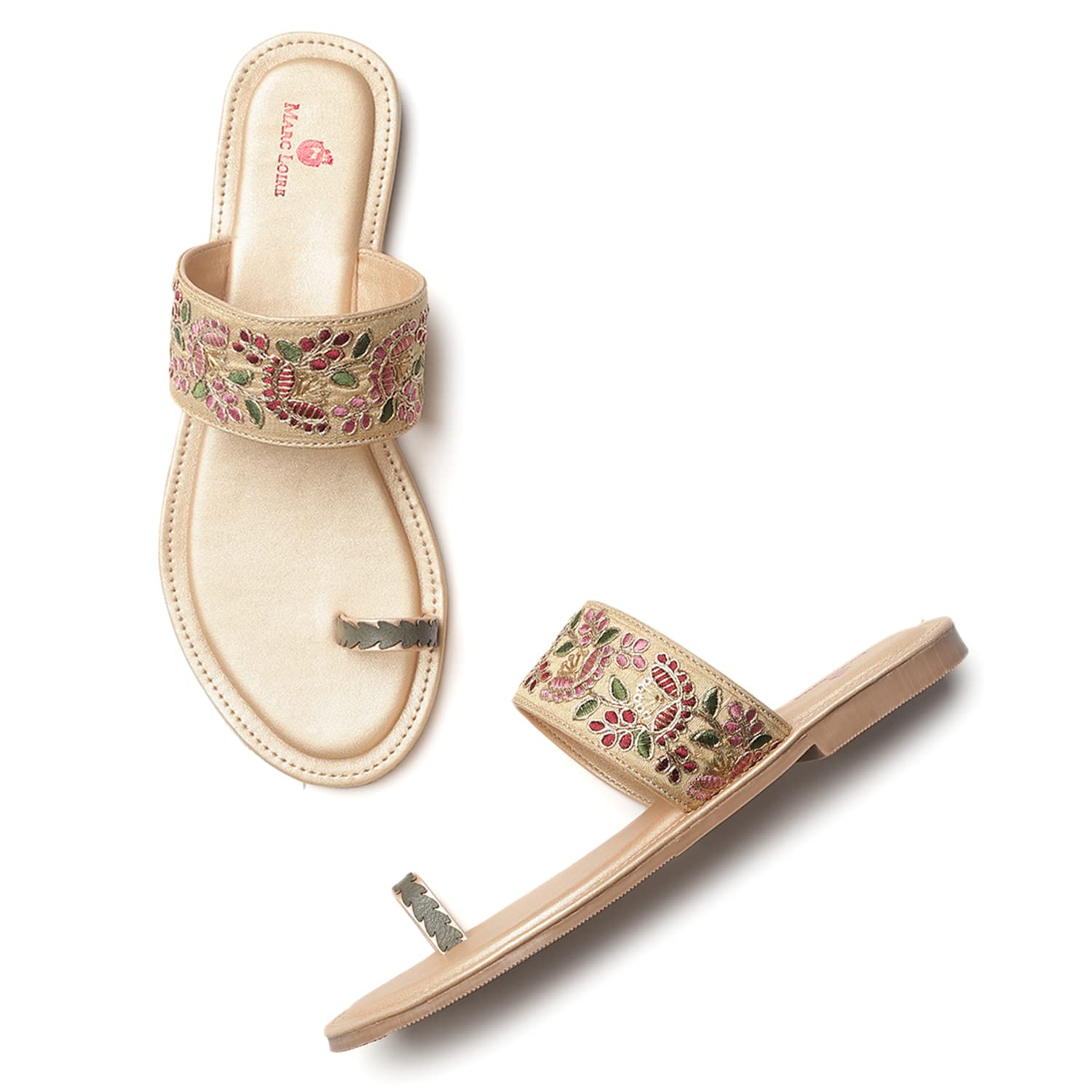 Marc LoireWomen's Slip on Casual Ethnic Flats