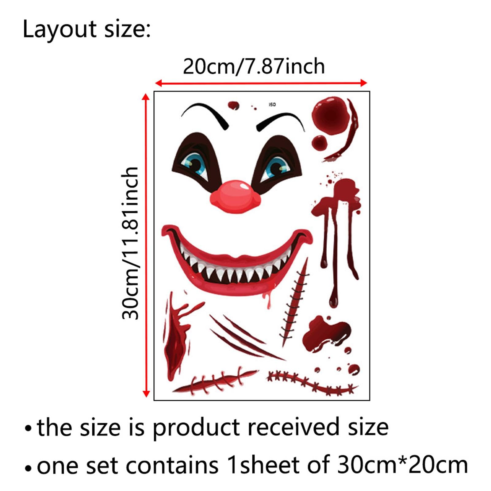 Lot De 2 Autocollants Muraux Lumineux En Forme De Chauve-souris Squelette D' Halloween Qui Brillent Dans Le Noir Pour Fenêtre, Pour - Maison