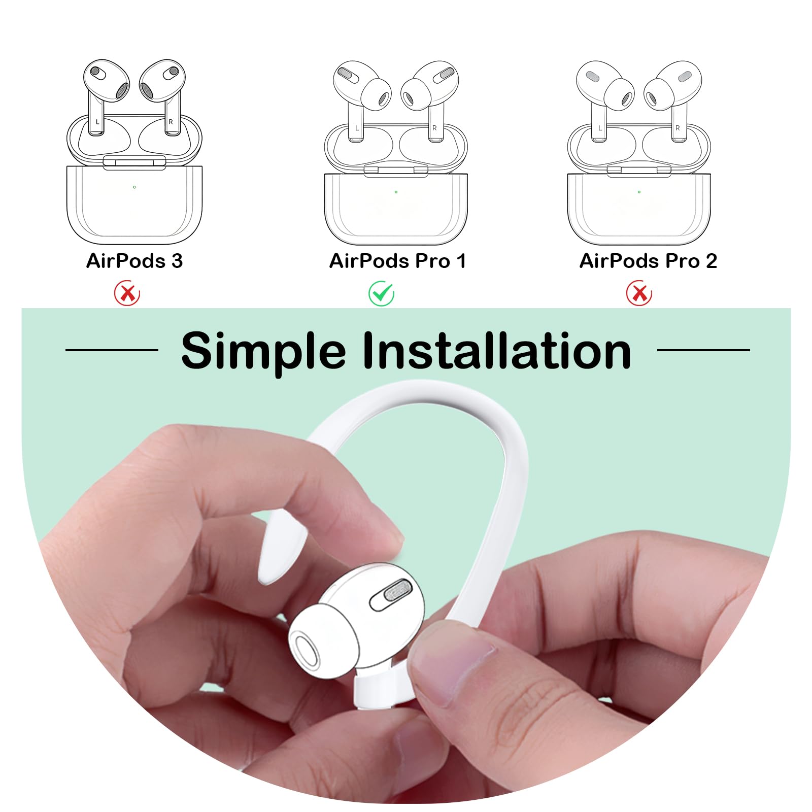 Amazon.co.jp: 純正交換用イヤホン A2083 AirPods Pro 1 (第1世代)用