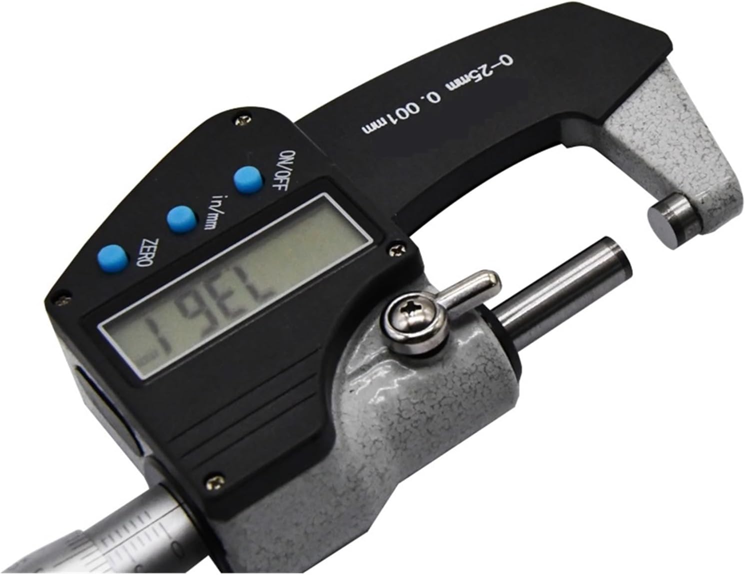 Micrometer, Electronic Digital Micrometer MM/IN Outside Micrometer 0.001MM High Precision Depth Micro Meter 0-25 25-50 50-75 75-100MM(25-50mm)