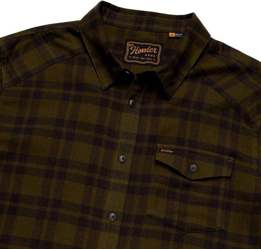 La Grange Lightweight Flannel - Cohen Plaid : Pumpkin - Image 3