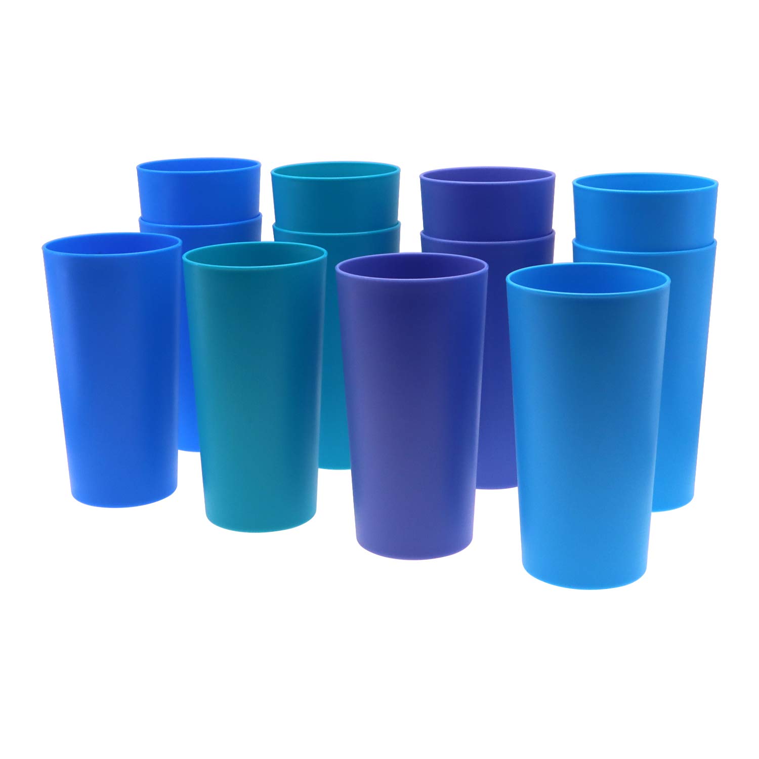 Buy AOYITE 26ounce Plastic Tumblers BPA Free Reusable, Microwavable