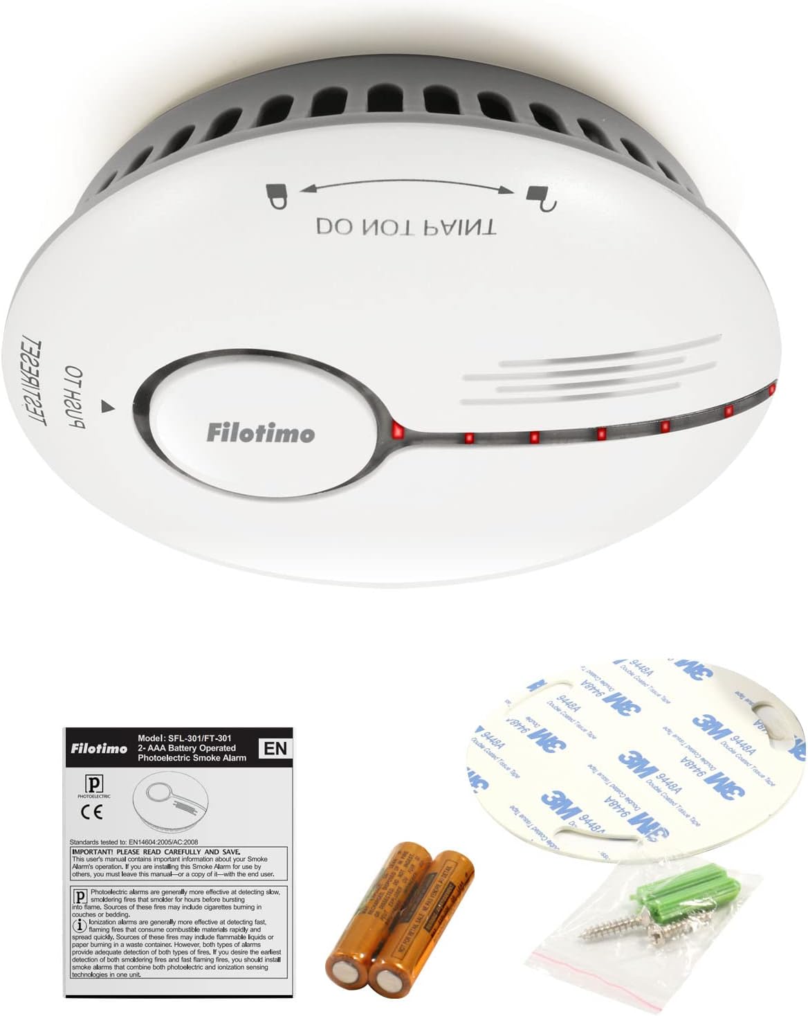 Ruan Wireless Interconnected Smoke Alarm 10 Years Life Photoelectric - View #9