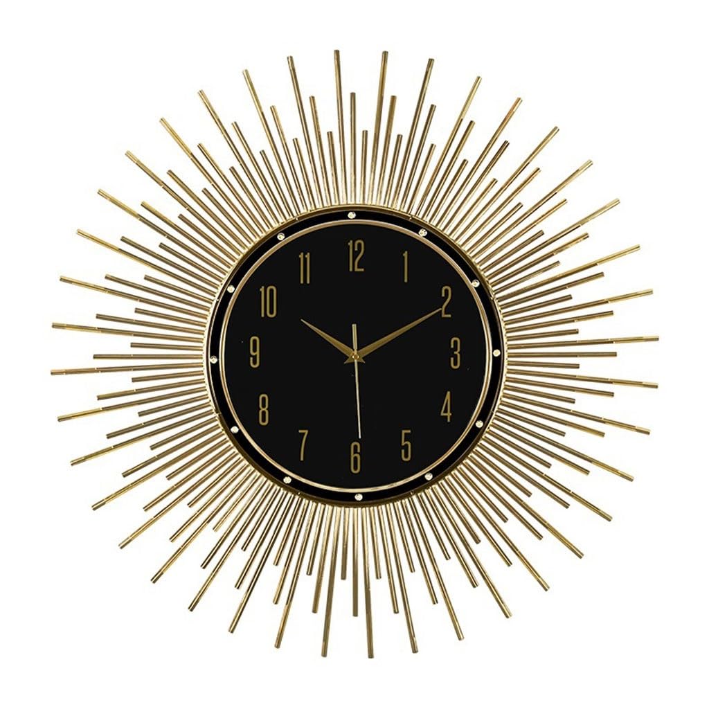 Horloge murale silencieuse petit format salon mode décoration maison - 8