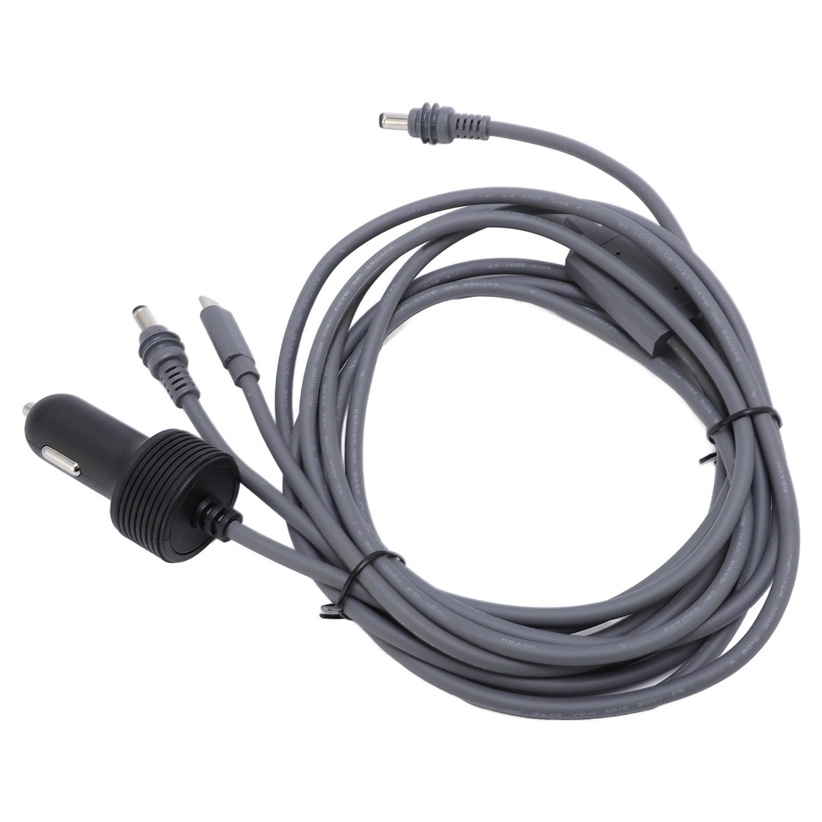 Establo 3 del Cable de Corriente Continua por Satélite en 1 Cargador del Coche para el Material Plástico de Cobre Púrpura del Camión del Coche Rv (#5)