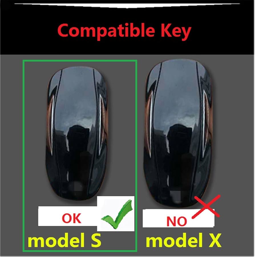 Amazon | Tesla モデルSキーフォブ用カーボンファイバー