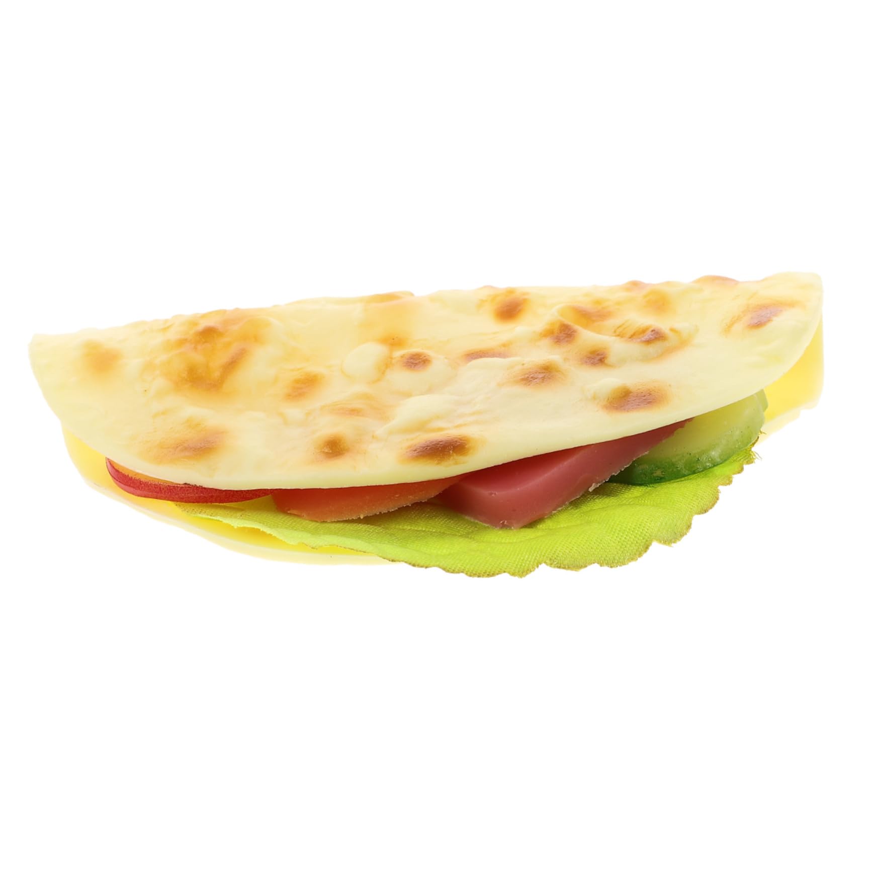 WHAMVOX Simulated Pancakes Pancake Decor Cooked Pancake Ornament Realistic Taco Simulation Burrito Food Simulated Taco Model Fake Burrito Decoration Fake Cooked Pancake Fake Taco Model Pvc