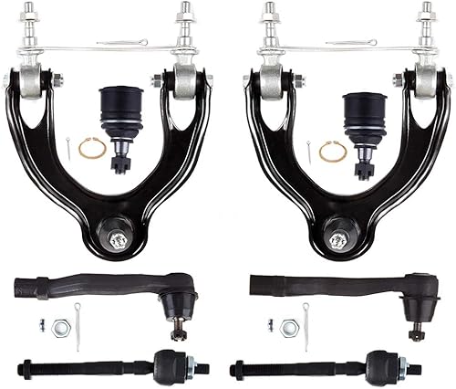 Miniatura 5 de SCITOO - Juego de 8 piezas de suspensión con 2 brazos delanteros de control superior y junta de bola, 2 juntas inferiores de bola, 2 interiores y 2