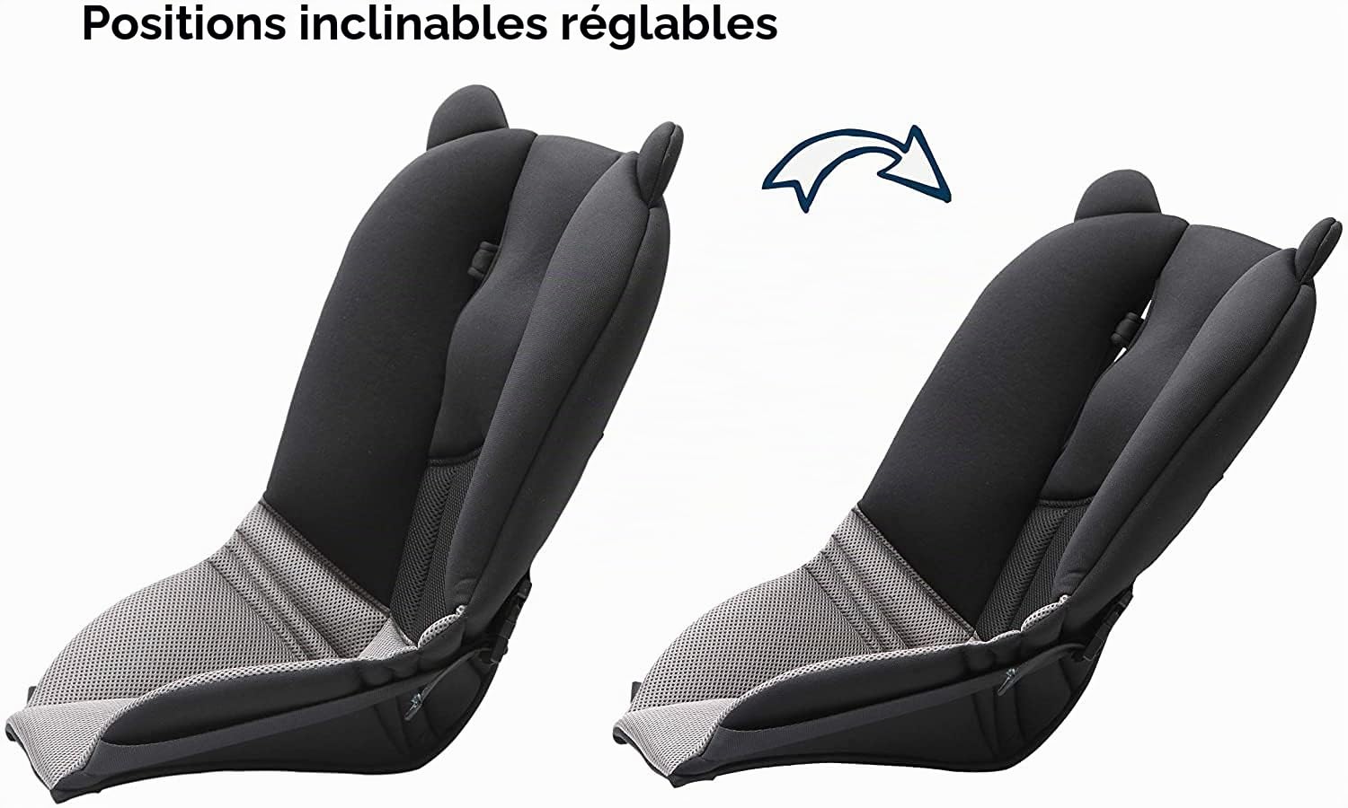 Coussin de siège universel pour remorque de vélo avec maille 3D respirante