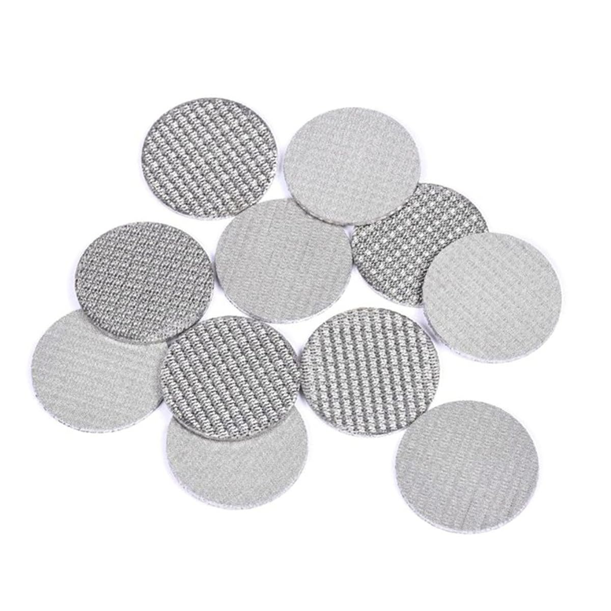 304 Stainless Steel Wire Mesh Filter Strainer Round Shape Sintered Filter Disc (90mm(100μm) 10pcs)