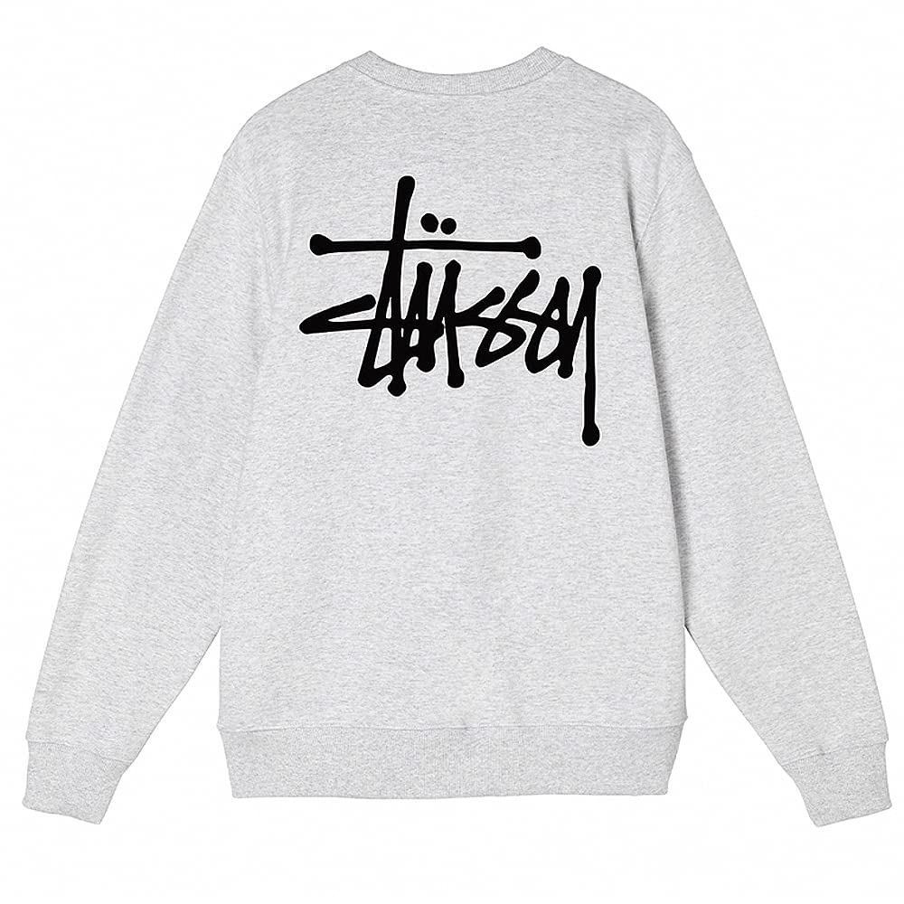 STUSSY トレーナー ベーシック BASIC CREW スウェット L Amazon.co.jp: [ステューシー] スウエットトレーナー BASIC CREW