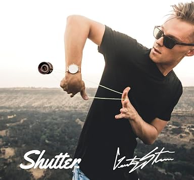 YoyoFactory Shutter Yo-Yo – World Champion Metal Trick Yoyo, Bearing
