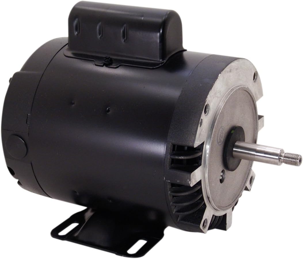 AO Smith B622 Cap Start C-Face, 56J Frame, 1-HP, 3600-RPM, 115/230-Volt, 16.2-Amp, Ball Bearing Motor