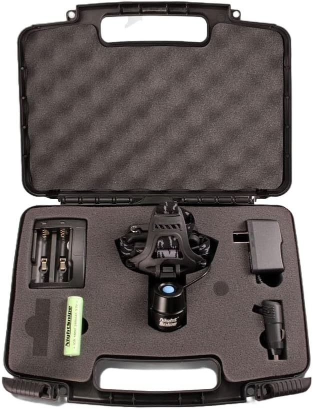 NightSnipe Coyote, Hog, Predator Hunting, Headlamp Kit (White)