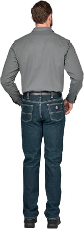 Bulwark FR Men's Men's Straight Fit Jean with Stretch
