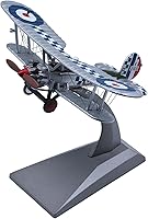 Vista 1 de Bristol Bulldog Fighter Avión de Metal Modelo 1/72 Avión Militar Modelo Avión Diecast Plane