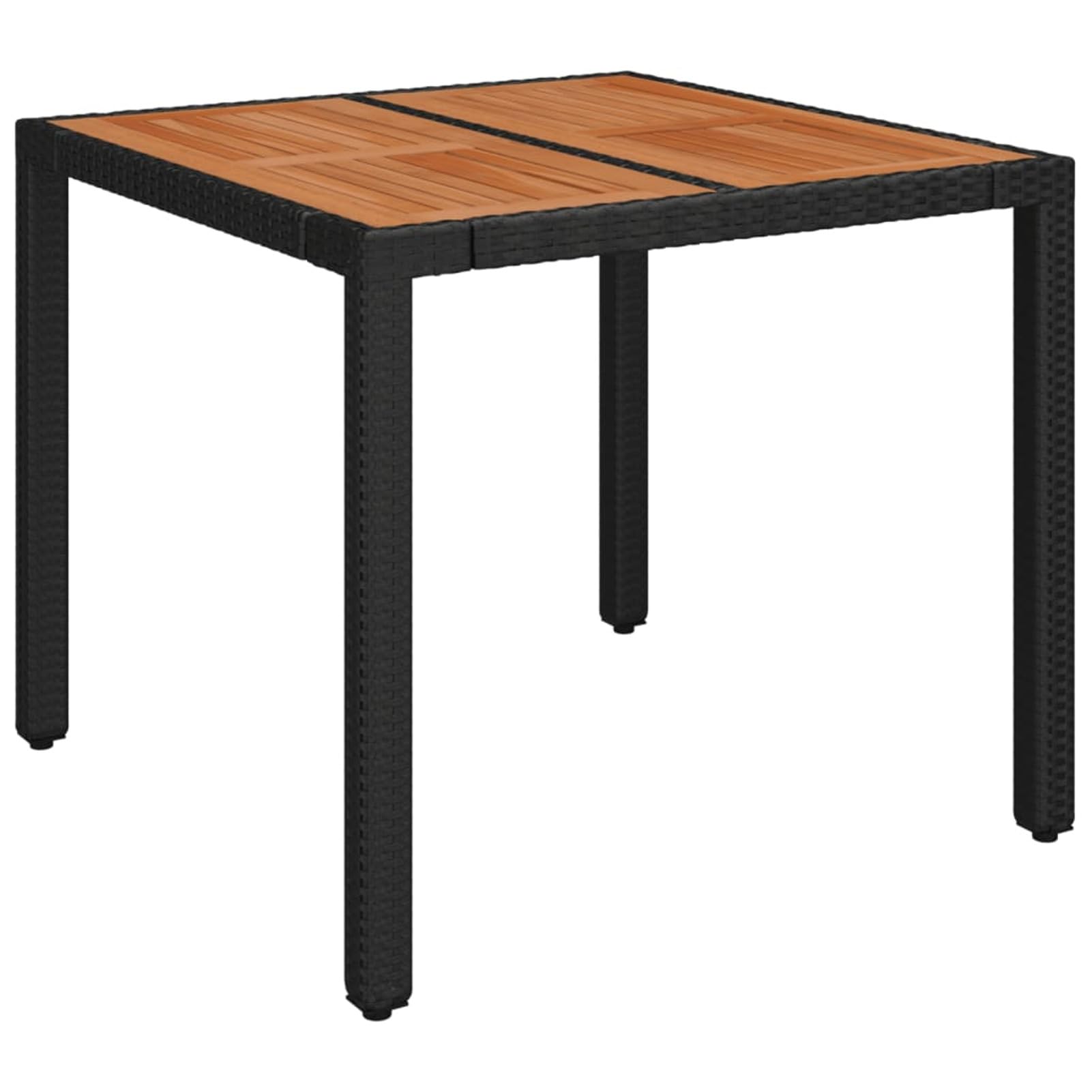 3184988 Set da Pranzo da Giardino 5 pz Nero con Cuscini in Polyrattan Testata in Legno,Testata Letto Matrimoniale Muebles Dormitorio Spalliera Letto Testiere per Letto Matrimoniale