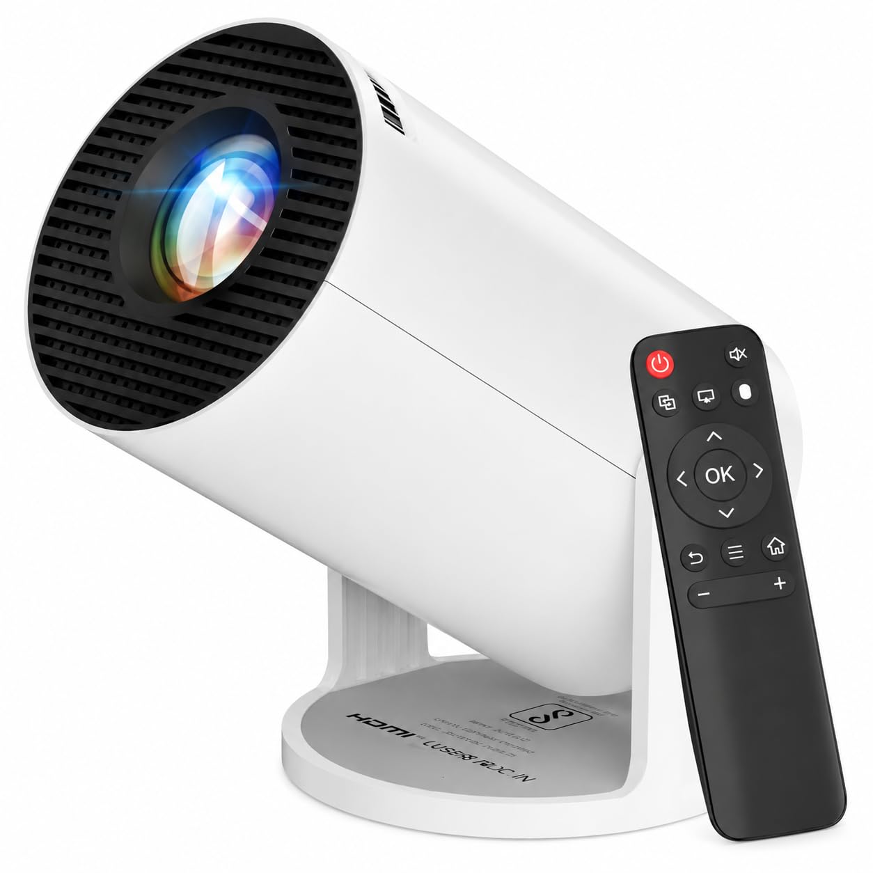 Electronics Lightbeam Android Smart LED Projector 4K UHD & 1080p Support, Built-in Streaming Apps (Netflix, Prime, Hotstar, etc), Auto Keystone, 4000 Lumens, 150" Screen, Miracast, HDMI, USB-image-29