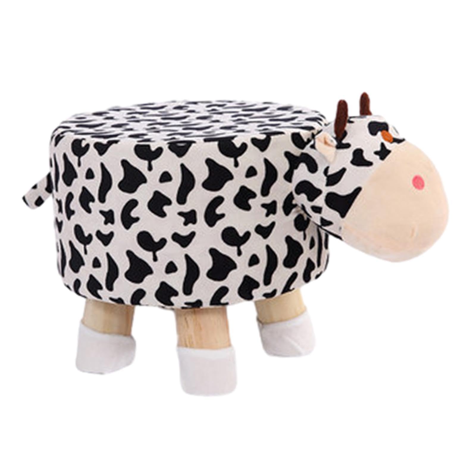 AMSLSIU Practical Footstool Square Foot Stool Ottoman Footrest Versatile