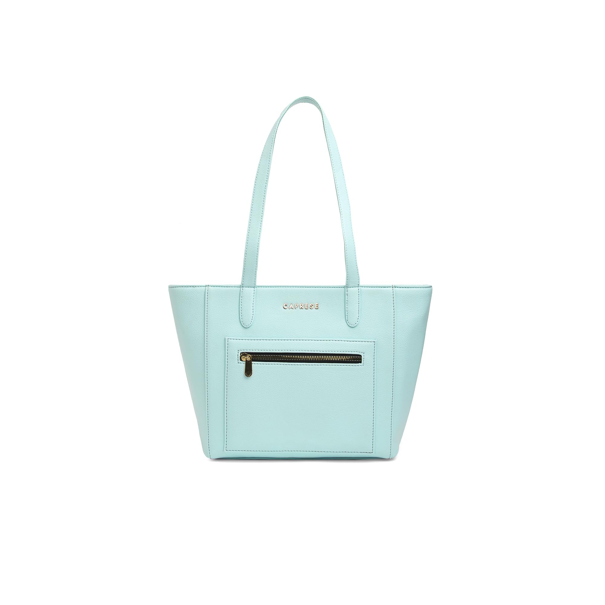 Caprese Indra Tote Medium Bag for Women | Stylish Shoulder Bag with Comfortable Straps, Multi-Compartment & Zip Closure | Ideal for Laptop & Essentials | Design for Work, Travel, Shopping