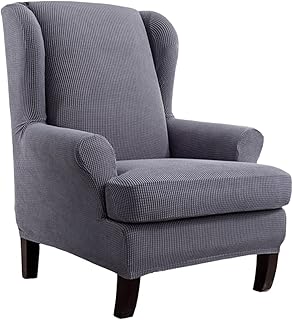 USHOBE 2 Pçs Capa De Banquinho Tigre Capas De Cadeira Cinza Capas Protetoras De Sofá Capa Protetora De Sofá Capa Protetora De Sofá Capa Elástica Para Sofá Conjunto De Capa Protetora De