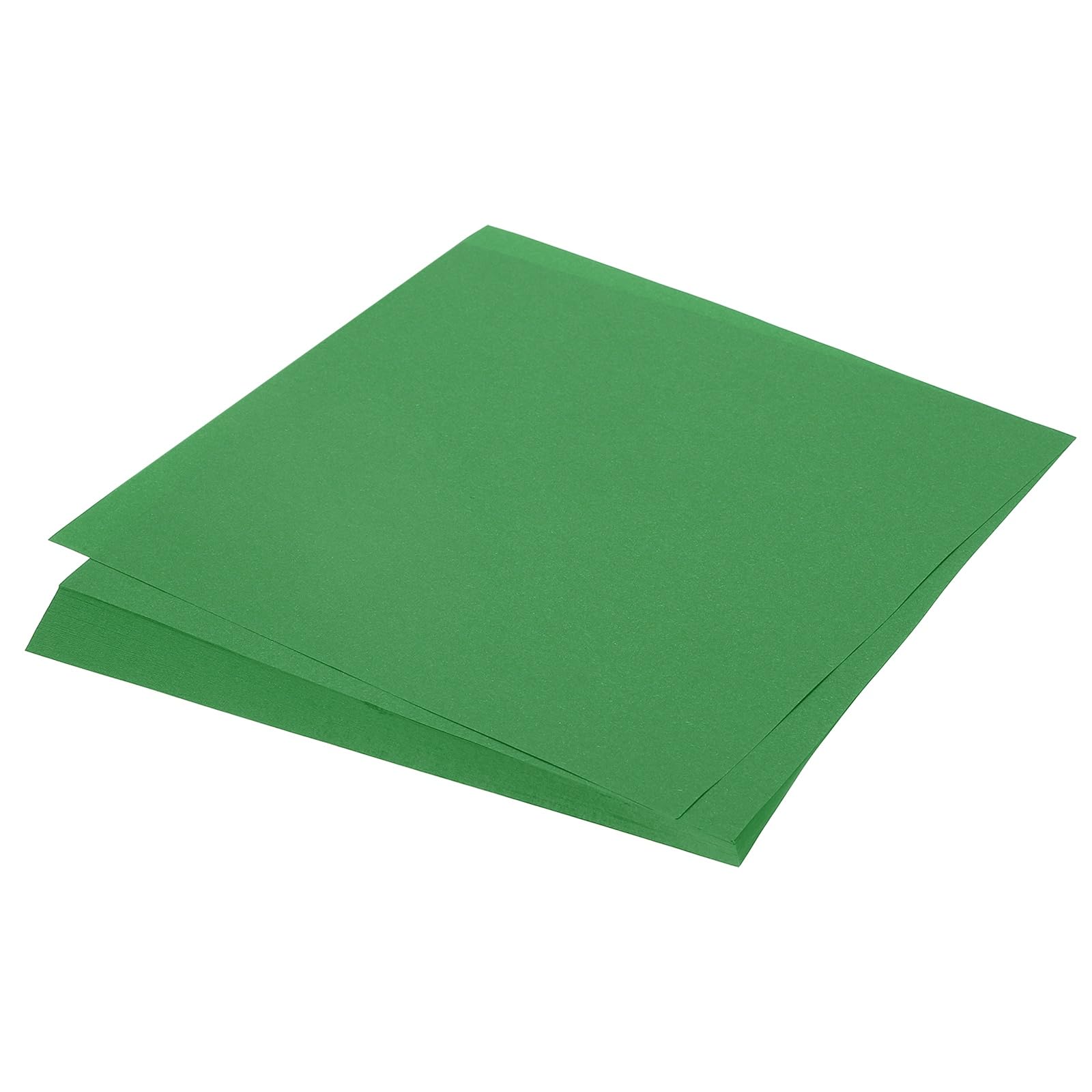 sourcing map 75 Sheets Origami Paper Double Sided 8x8 Inch(19.5x19.5cm) 70GSM Origami Paper Square Sheet Easy Fold for Beginners DIY Arts Crafts Projects, Emerald Green