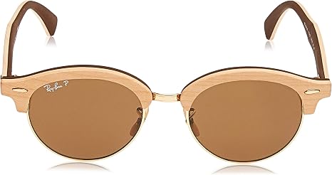 Ray-Ban RB4246M Clubhouse - Gafas de sol de madera, Beige, 51 mm : Ropa,  Zapatos y Joyería - Amazon.com
