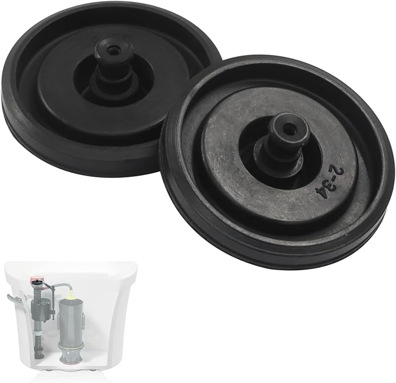 Waziaqoc 2 Pcs Toilet Fill Valve Seal Replacement | 83143, Compatible with Fluidmaster 200 242 400 747