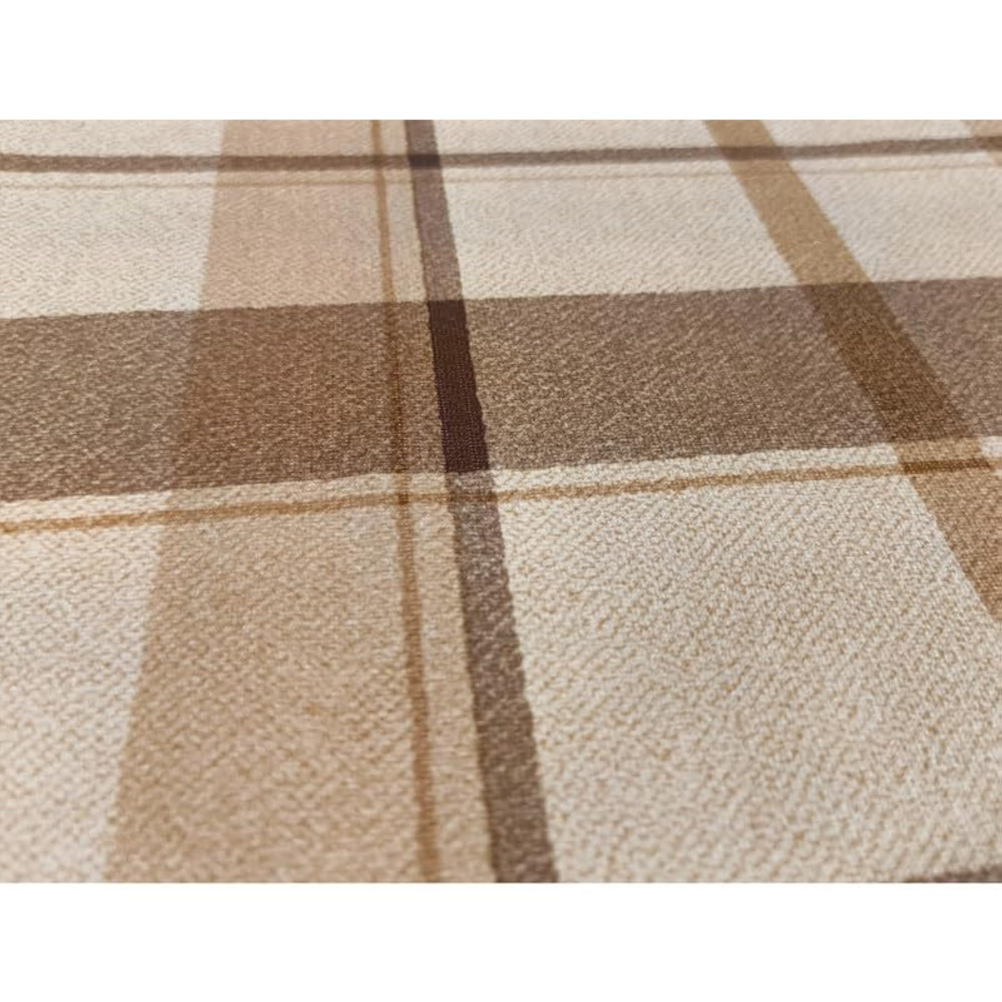 PVC Vinyl Tuscany Flannel Backing Dining Table Cover Cloth