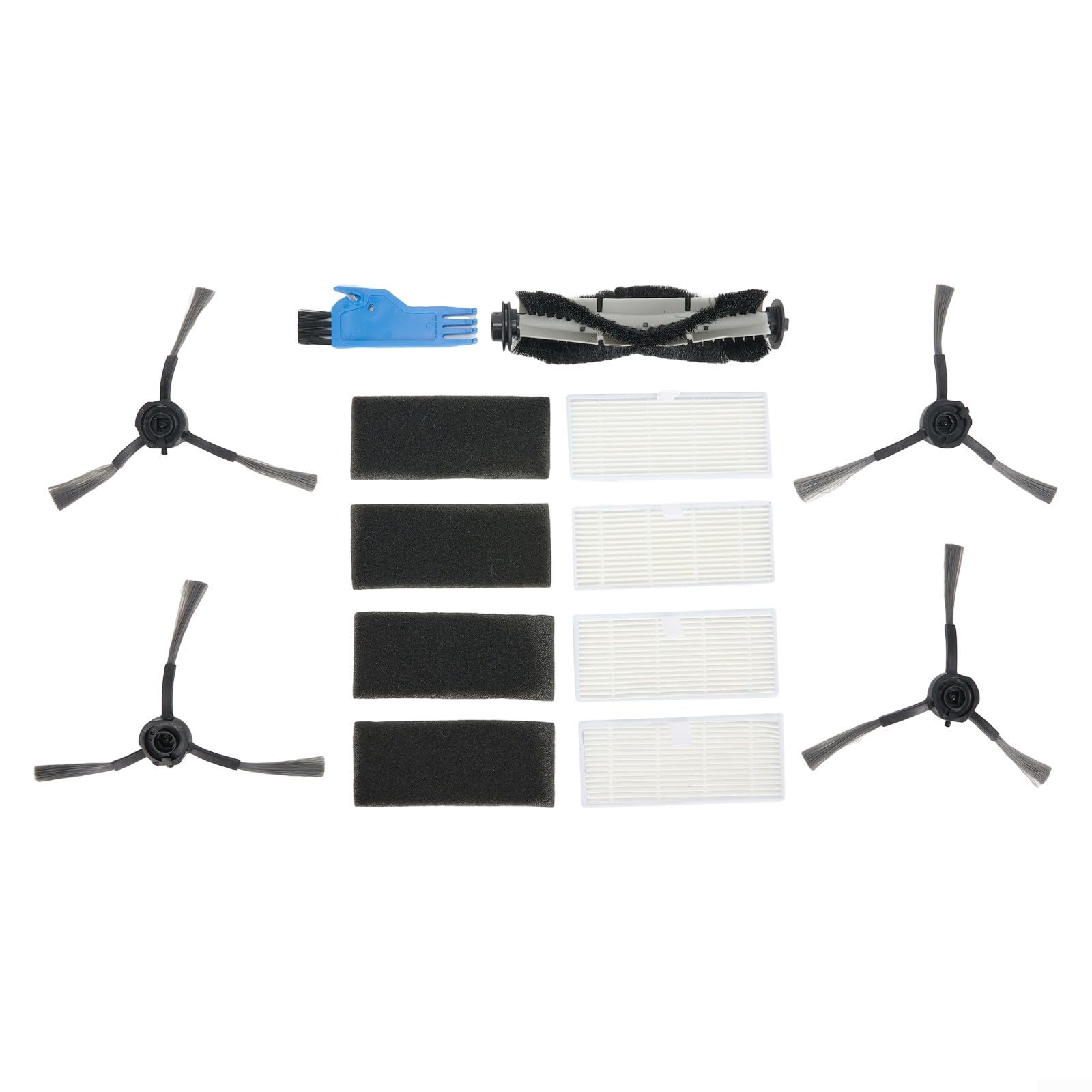 Replacement Accessory Set For Vactidy For Nimble for T6 Robot Vacuum Features Essential Cleaning Tools Include 1 Main Brush 4 Side Brush 4 And 1 Cleaning Brush